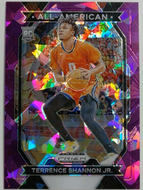 2024 Prizm Draft Picks All-American Purple Ice 146/149 Terrence Shannon Jr. #24