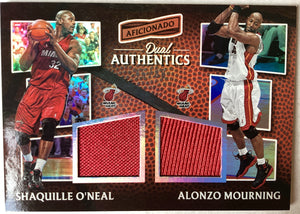 2016-17 Aficionado Dual Authentics 46/80 Shaquille O‘Neal - Alonzo Mourning #31