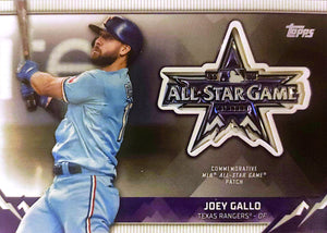 2021 Topps Update Series 2021 MLB ASG Commemorative Sleeve Logo Patches Joey Gallo #ASGP-JG
