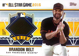 2016 Topps Update Series All Star Stitches Brandon Belt #ASTIT-BBE