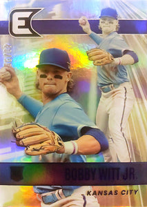 2022 Panini Chronicles Essentials Blue 40/99 Bobby Witt Jr. #14 RC