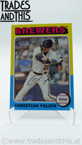 2024 Topps Heritage Christian Yelich #369