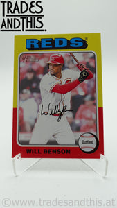 2024 Topps Heritage Will Benson #375