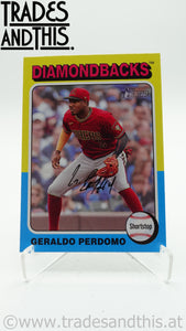 2024 Topps Heritage Geraldo Perdomo #378