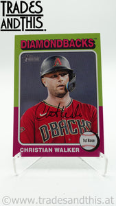 2024 Topps Heritage Christian Walker #383