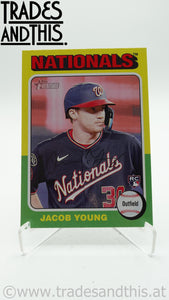 2024 Topps Heritage Jacob Young #394 RC