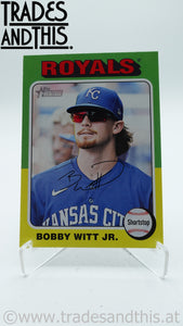 2024 Topps Heritage Bobby Witt Jr. #404