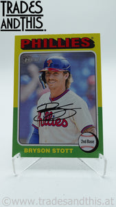 2024 Topps Heritage Bryson Stott #419