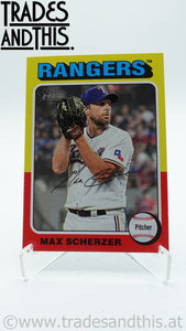 2024 Topps Heritage Max Scherzer #453