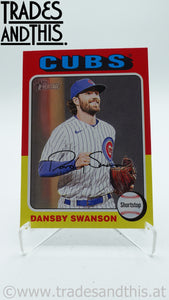 2024 Topps Heritage Dansby Swanson #457