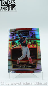 2022 Panini Select Holo Silver Prizm Connor Wong #19 RC