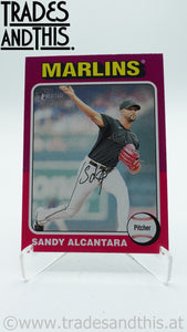 2024 Topps Heritage Sandy Alcantara #484