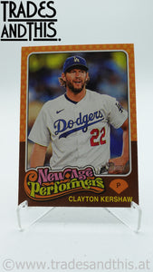 2024 Topps Heritage New Age Performers Clayton Kershaw #NAP-4