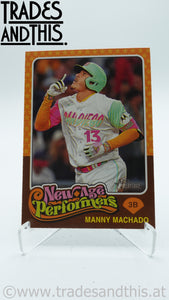 2024 Topps Heritage New Age Performers Manny Machado #NAP-13