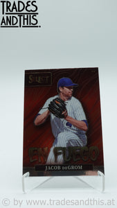 2022 Panini Select En Fuego Jacob DeGrom #EF8
