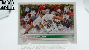 2022 Topps Holiday Jake Walsh #HW42 RC