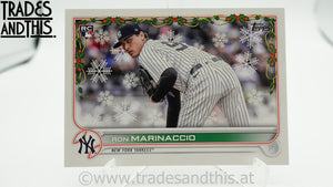 2022 Topps Holiday Ron Marinaccio #HW118 RC