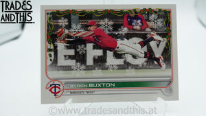 2022 Topps Holiday Byron Buxton #HW67 VAR