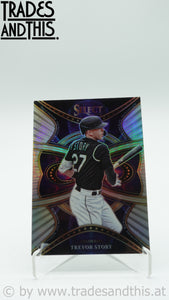 2022 Panini Select Phenomenon Holo Prizm Trevor Story #P15