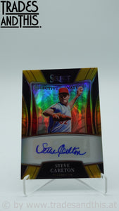 2022 Panini Select Select Signatures Gold 01/10 Steve Carlton #SS-SC