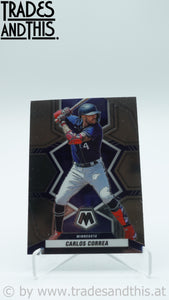 2022 Panini Mosaic Carlos Correa #123