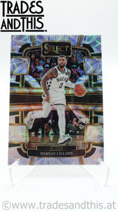 2023-24 Panini Select Scope Prizm Damian Lillard #63