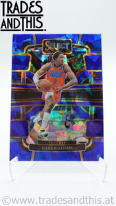 2023-24 Panini Select Blue Cracked Ice Prizm Jalen Williams #9