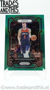 2023-24 Panini Prizm Green Prizm Kristaps Porzingis #8