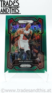 2023-24 Panini Prizm Green Prizm Bam Adebayo #66