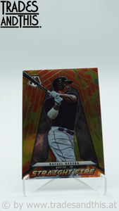 2022 Panini Mosaic Straight Fire Rafael Devers #SF-2