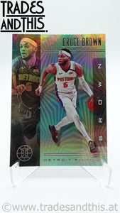 2019-20 Panini Illusions Trophy Collection Emerald Bruce Brown #68