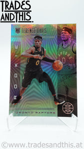 2019-20 Panini Illusions Trophy Collection Emerald Terence Davis #158 RC