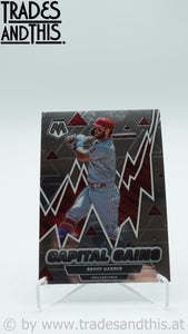 2022 Panini Mosaic Capital Gains Bryce Harper #CG-2