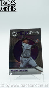 2022 Panini Mosaic Men of Mastery Miguel Cabrera #MM-11
