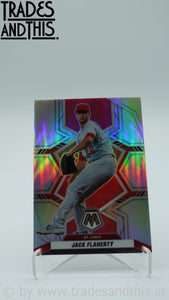 2022 Panini Mosaic Silver Prizm Jack Flaherty #45