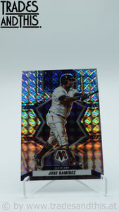 2022 Panini Mosaic Mosaic Prizm Jose Ramirez #142