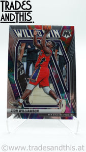 2020-21 Mosaic Basketball Will To Win Zion Williams #13