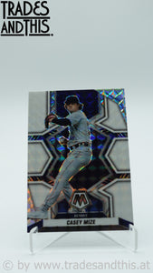 2022 Panini Mosaic White Mosaic Prizm 19/25 Casey Mize #114