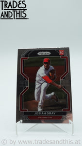 2022 Panini Prizm Josiah Gray #84 RC