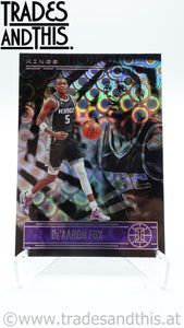 2020-21 Panini Illusions Asia Trophy Collection De'Aaron Fox #135