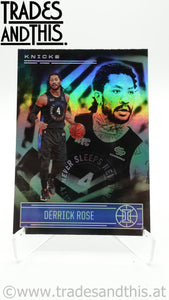 2020-21 Panini Illusions Trophy Collection Emerald Derrick Rose #138