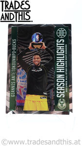 2020-21 Panini Illusions Season Highlights Giannis Antetokounmpo #10