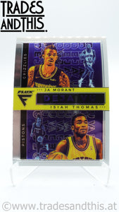 2020-21 Panini Flux Basketball Deja Vu Ja Morant - Isiah Thomas #6