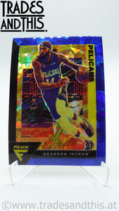 2020-21 Panini Flux Basketball Blue Cracked Ice Prizm Brandon Ingram #110
