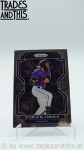 2022 Panini Prizm Charlie Blackmon #201