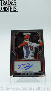 2022 Panini Prizm Signatures Tyler Beede #S-TB