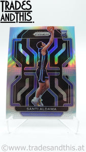 2021-22 Panini Prizm Basketball Silver Prizm Santi Aldama #276 RC