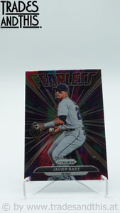 2022 Panini Prizm Fearless Javier Baez #FL-3