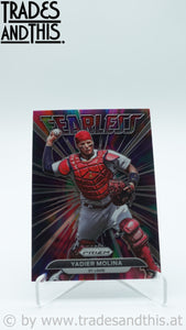 2022 Panini Prizm Fearless Yadier Molina #FL-10