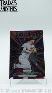 2022 Panini Prizm Fearless Trevor Story #FL-19